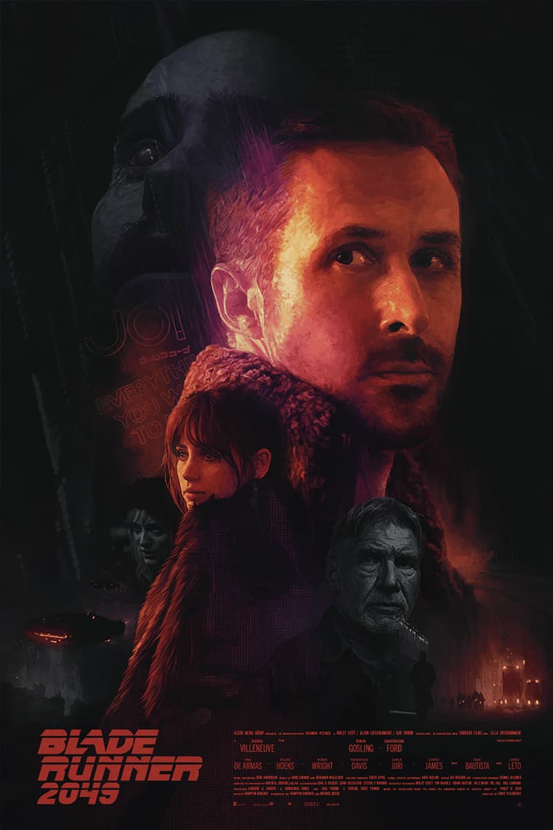 Alternative poster for Blade Runner 2049 by Adam Demarti